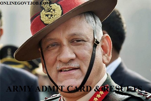 Calicut Army Bharti Admit Card